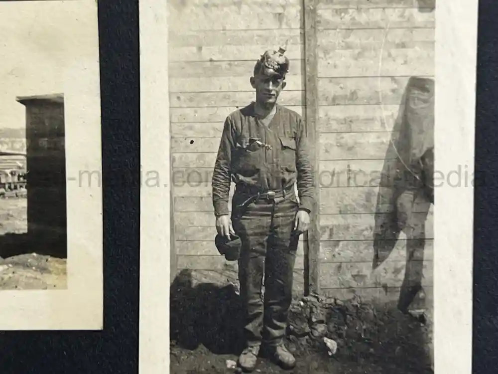 US WWI AVIATION PHOTO ALBUM - SUPER AIRCRAFT IMAGES!