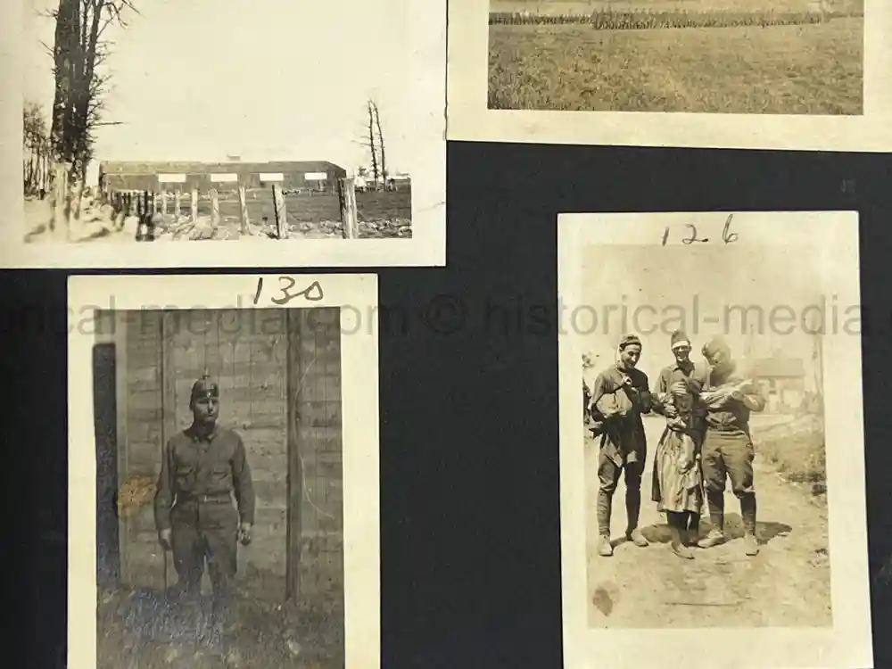 US WWI AVIATION PHOTO ALBUM - SUPER AIRCRAFT IMAGES!