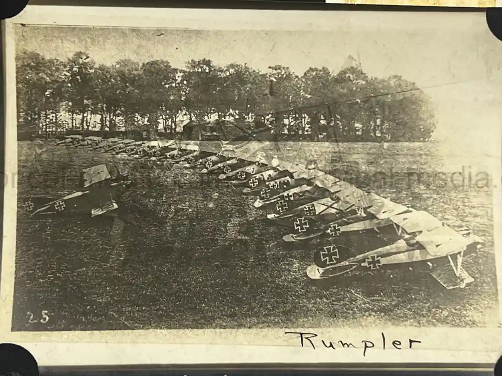 US WWI AVIATION PHOTO ALBUM - SUPER AIRCRAFT IMAGES!