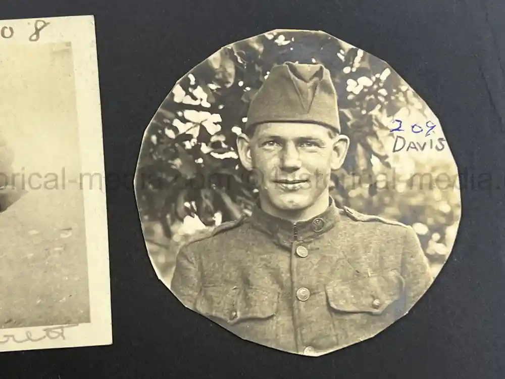 US WWI AVIATION PHOTO ALBUM - SUPER AIRCRAFT IMAGES!