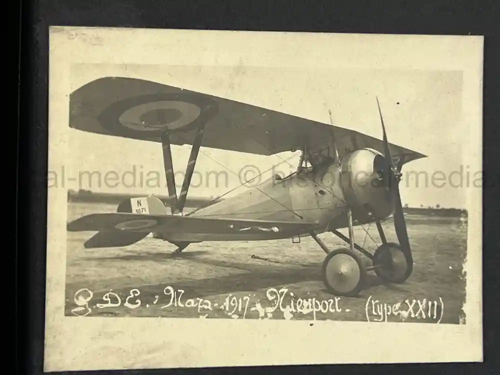 US WWI AVIATION PHOTO ALBUM - SUPER AIRCRAFT IMAGES!