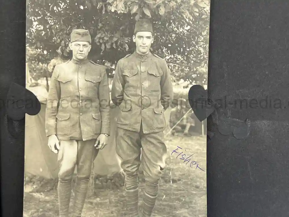 US WWI AVIATION PHOTO ALBUM - SUPER AIRCRAFT IMAGES!