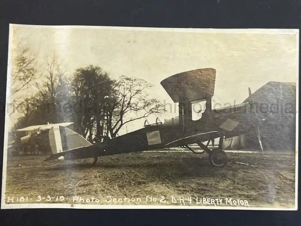US WWI AVIATION PHOTOGRAPHER ALBUM - FANTASTIC AIRCRAFT IMAGES!