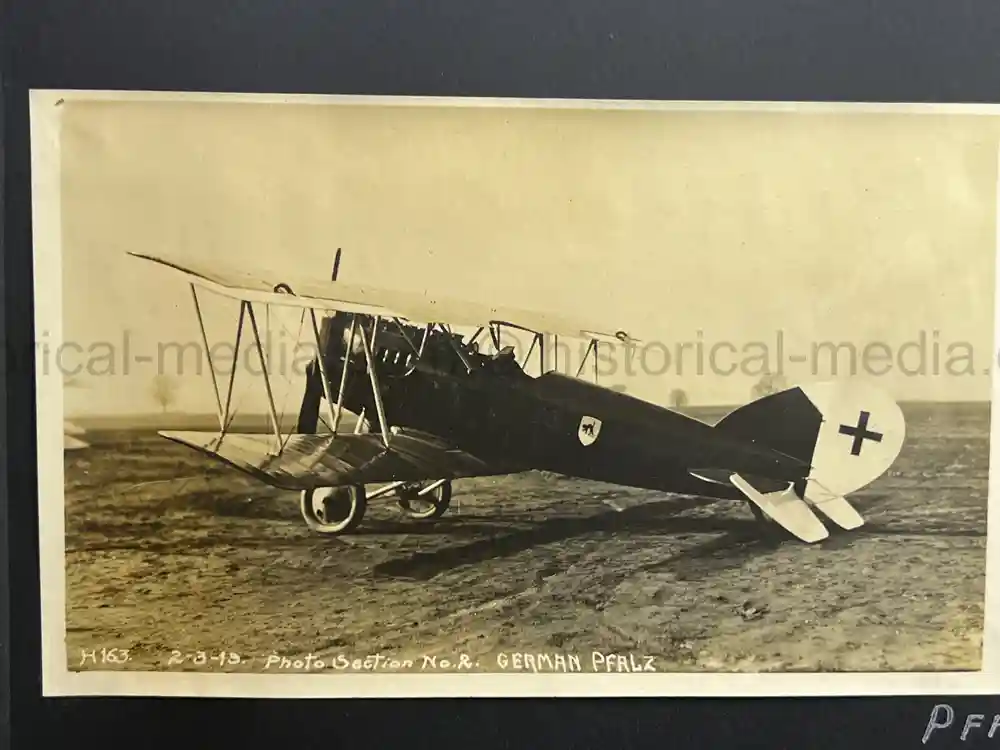 US WWI AVIATION PHOTOGRAPHER ALBUM - FANTASTIC AIRCRAFT IMAGES!