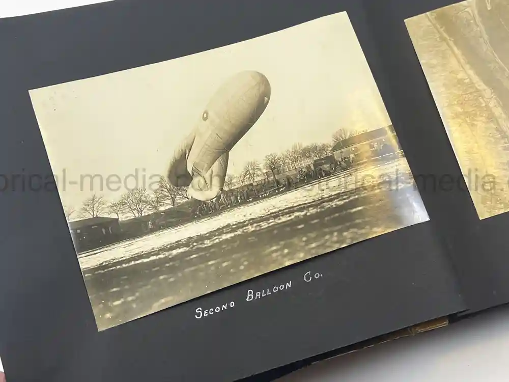 US WWI AVIATION PHOTOGRAPHER ALBUM - FANTASTIC AIRCRAFT IMAGES!