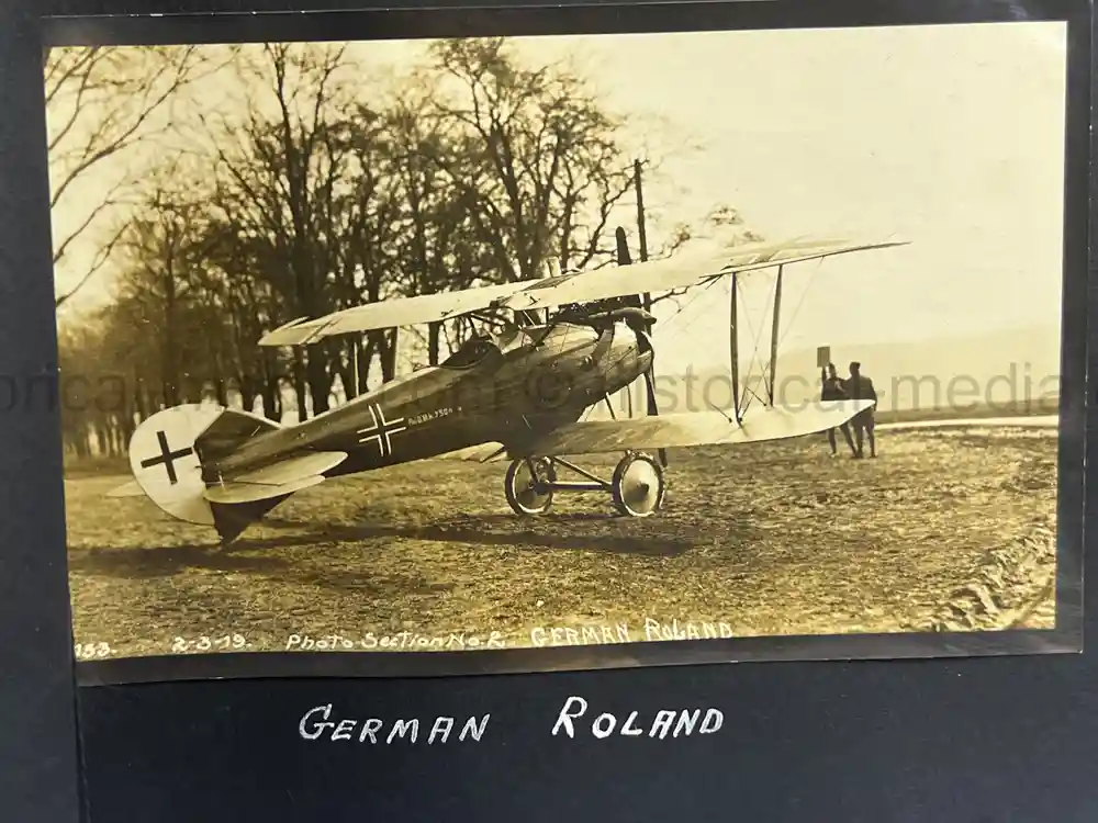 US WWI AVIATION PHOTOGRAPHER ALBUM - FANTASTIC AIRCRAFT IMAGES!