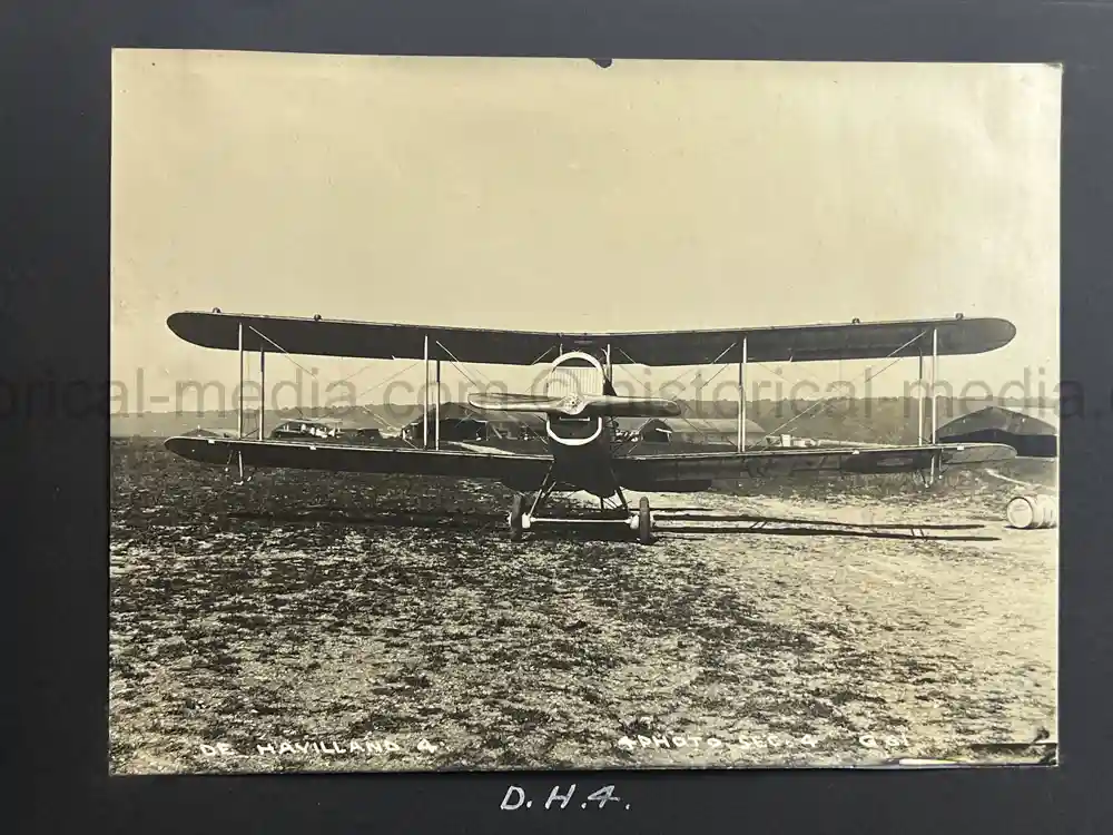 US WWI AVIATION PHOTOGRAPHER ALBUM - FANTASTIC AIRCRAFT IMAGES!