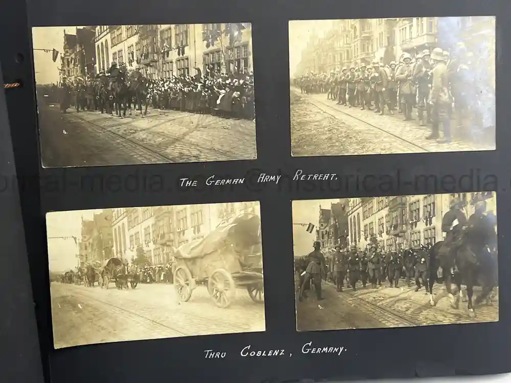 US WWI AVIATION PHOTOGRAPHER ALBUM - FANTASTIC AIRCRAFT IMAGES!