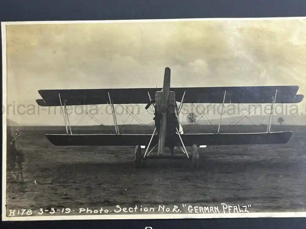 US WWI AVIATION PHOTOGRAPHER ALBUM - FANTASTIC AIRCRAFT IMAGES!