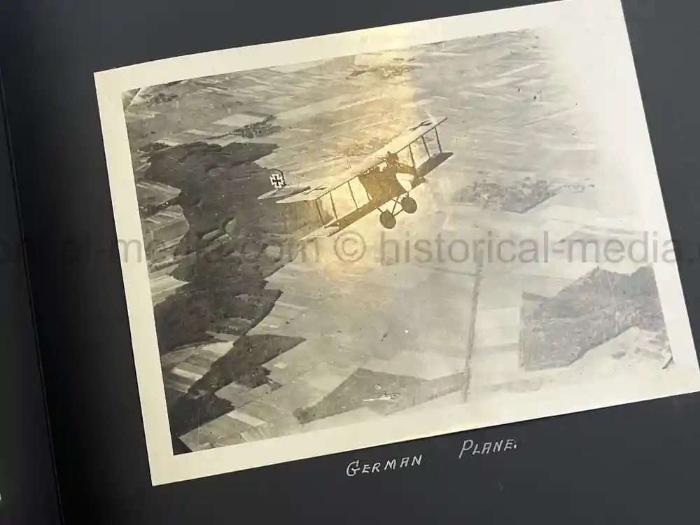 US WWI AVIATION PHOTOGRAPHER ALBUM - FANTASTIC AIRCRAFT IMAGES!