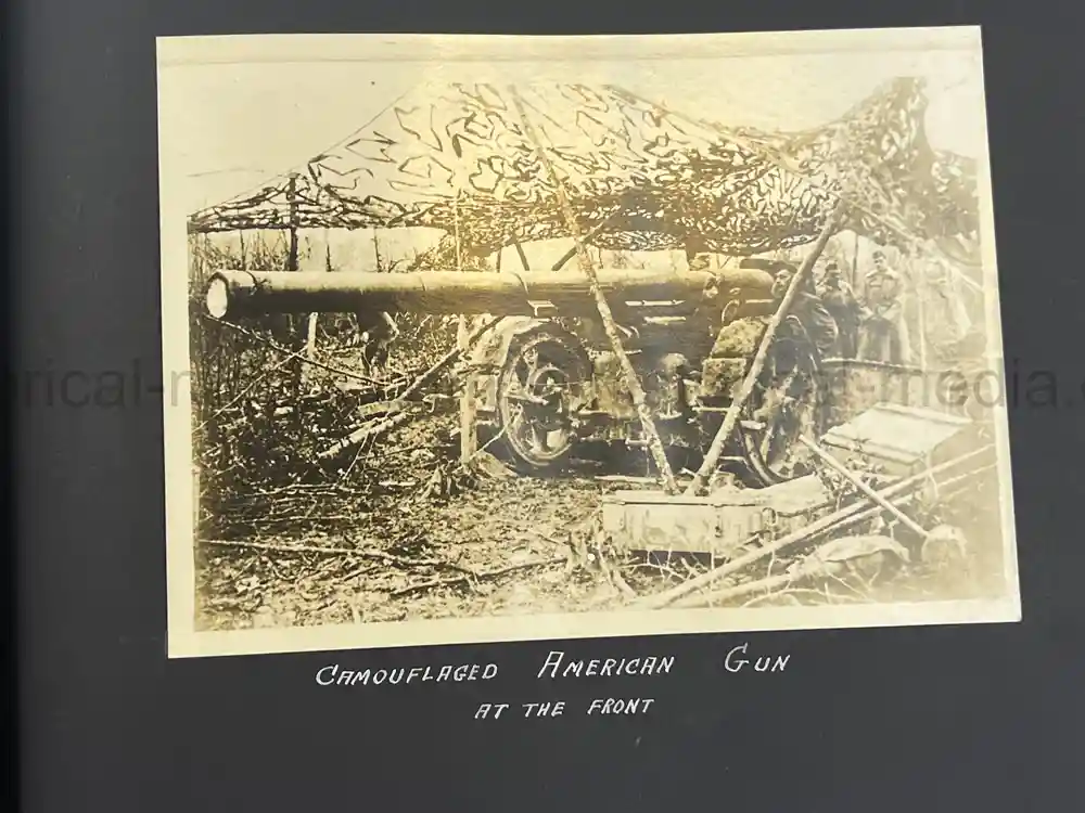 US WWI AVIATION PHOTOGRAPHER ALBUM - FANTASTIC AIRCRAFT IMAGES!