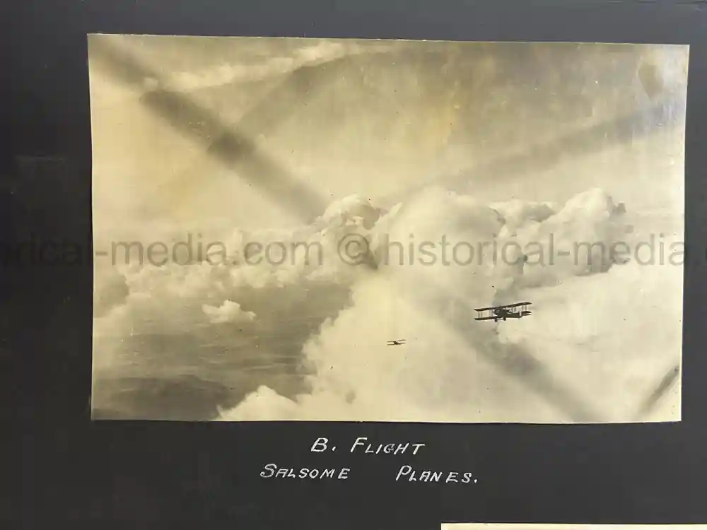 US WWI AVIATION PHOTOGRAPHER ALBUM - FANTASTIC AIRCRAFT IMAGES!