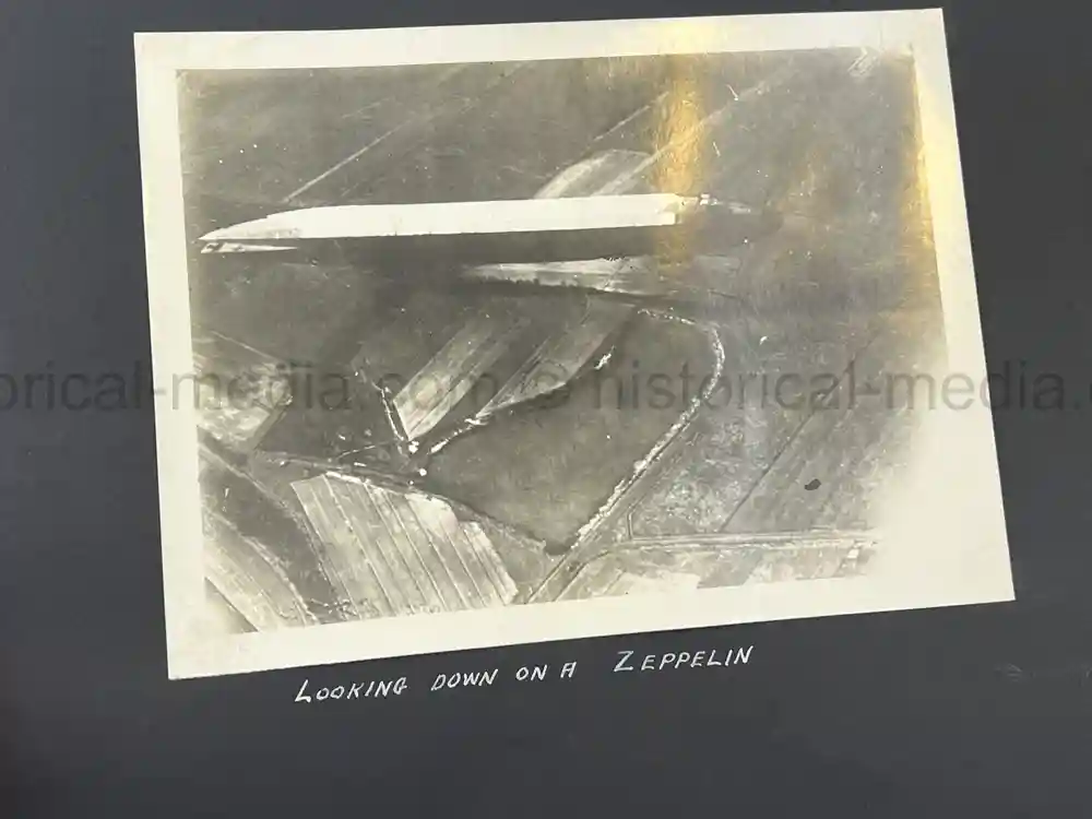 US WWI AVIATION PHOTOGRAPHER ALBUM - FANTASTIC AIRCRAFT IMAGES!