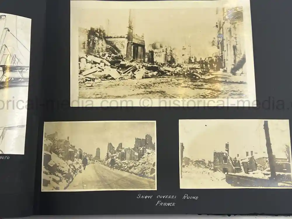 US WWI AVIATION PHOTOGRAPHER ALBUM - FANTASTIC AIRCRAFT IMAGES!