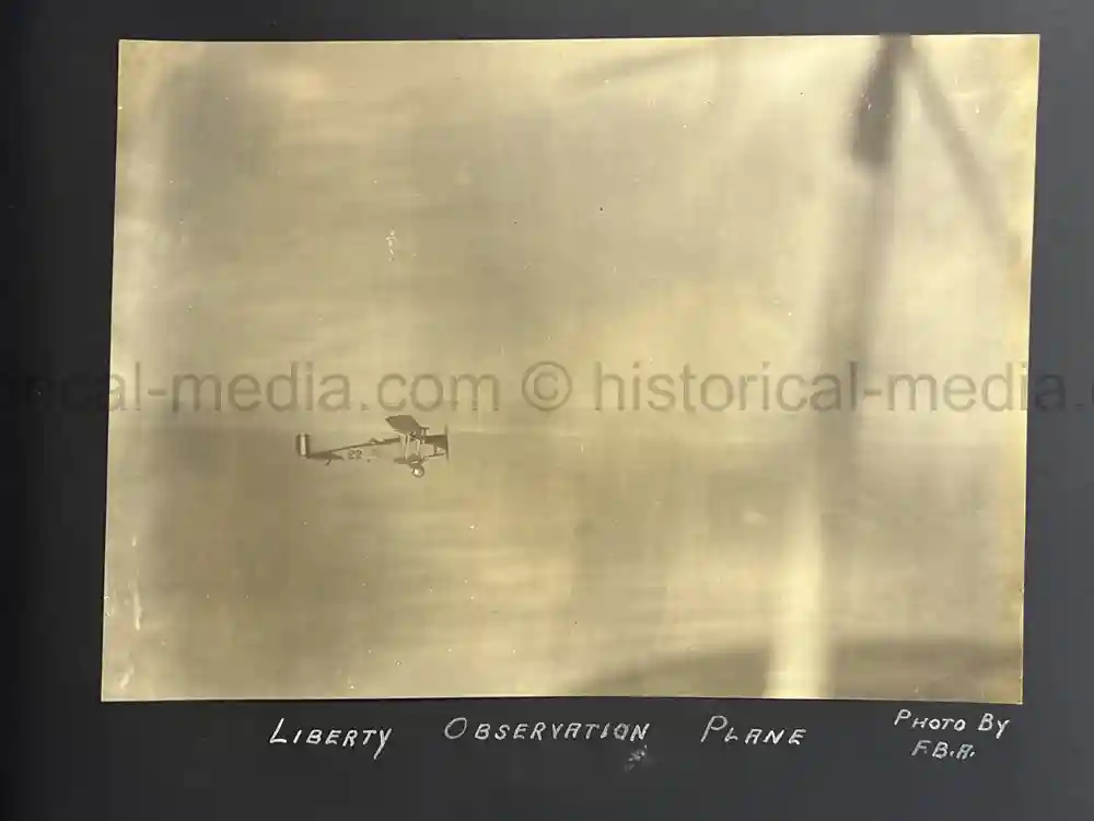 US WWI AVIATION PHOTOGRAPHER ALBUM - FANTASTIC AIRCRAFT IMAGES!