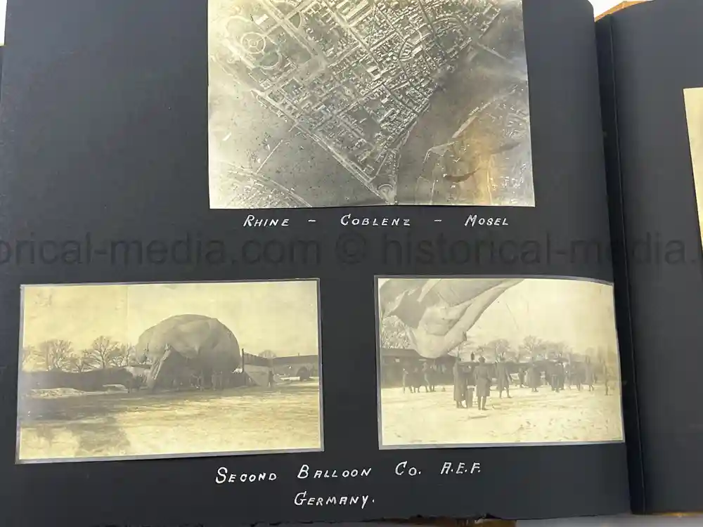 US WWI AVIATION PHOTOGRAPHER ALBUM - FANTASTIC AIRCRAFT IMAGES!