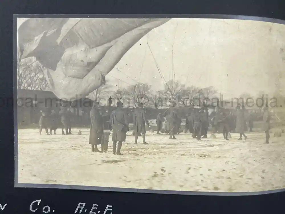 US WWI AVIATION PHOTOGRAPHER ALBUM - FANTASTIC AIRCRAFT IMAGES!