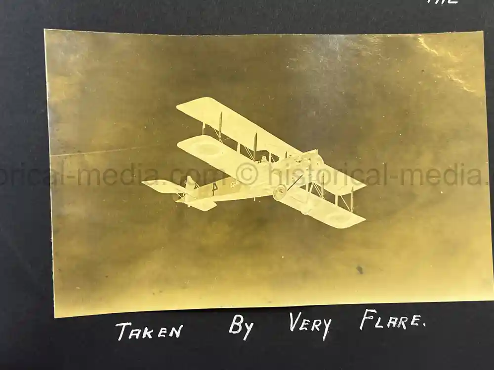 US WWI AVIATION PHOTOGRAPHER ALBUM - FANTASTIC AIRCRAFT IMAGES!