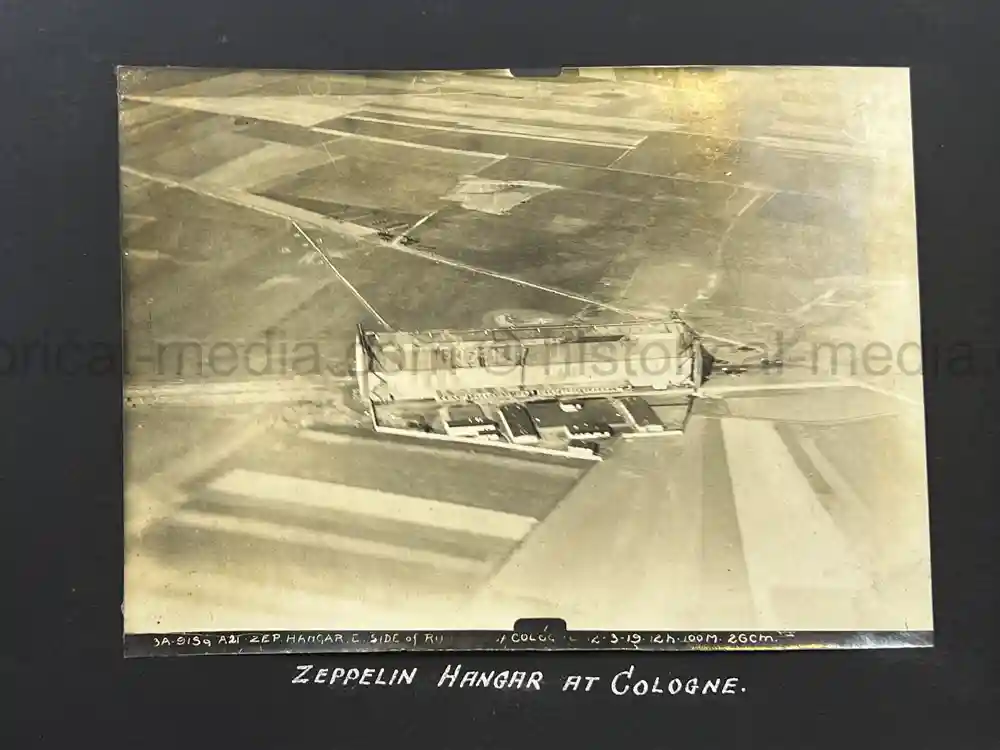US WWI AVIATION PHOTOGRAPHER PHOTO ALBUM + AIRCRAFT FABRIC