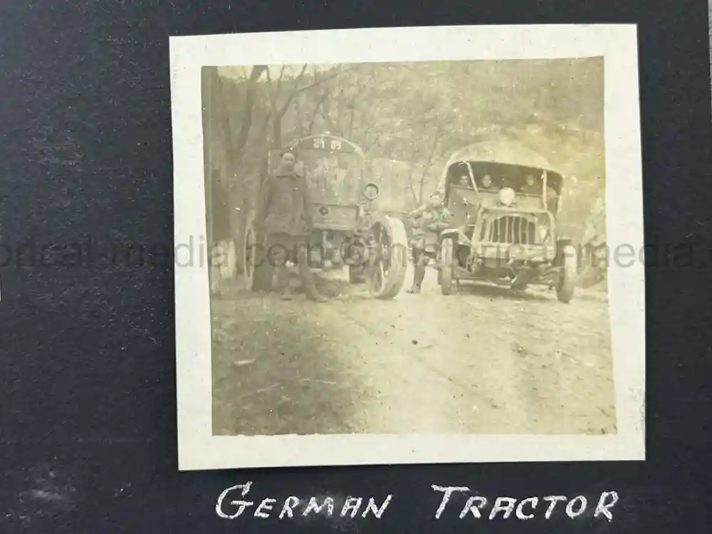 US WWI AVIATION PHOTOGRAPHER PHOTO ALBUM + AIRCRAFT FABRIC