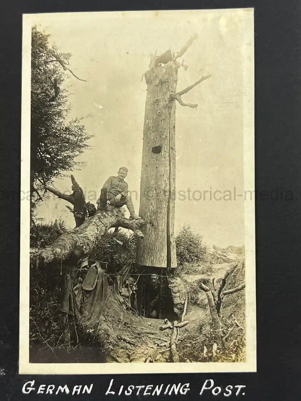 US WWI AVIATION PHOTOGRAPHER PHOTO ALBUM + AIRCRAFT FABRIC