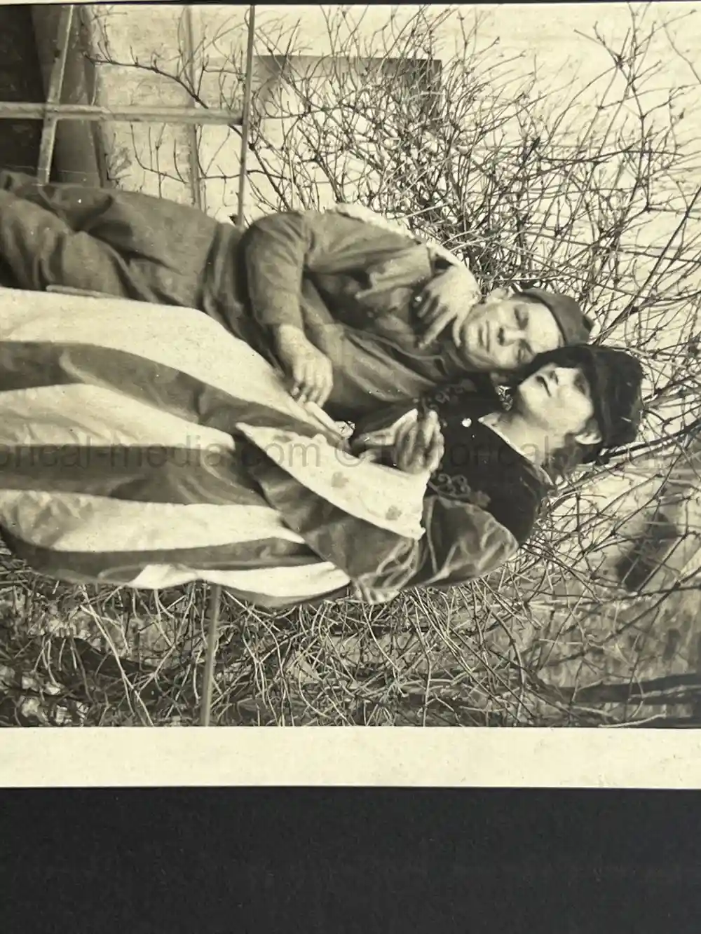 US WWI AVIATION PHOTOGRAPHER PHOTO ALBUM + AIRCRAFT FABRIC