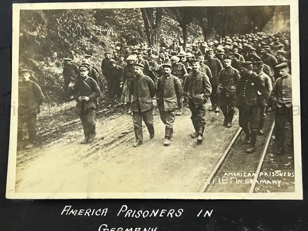 US WWI AVIATION PHOTOGRAPHER PHOTO ALBUM + AIRCRAFT FABRIC