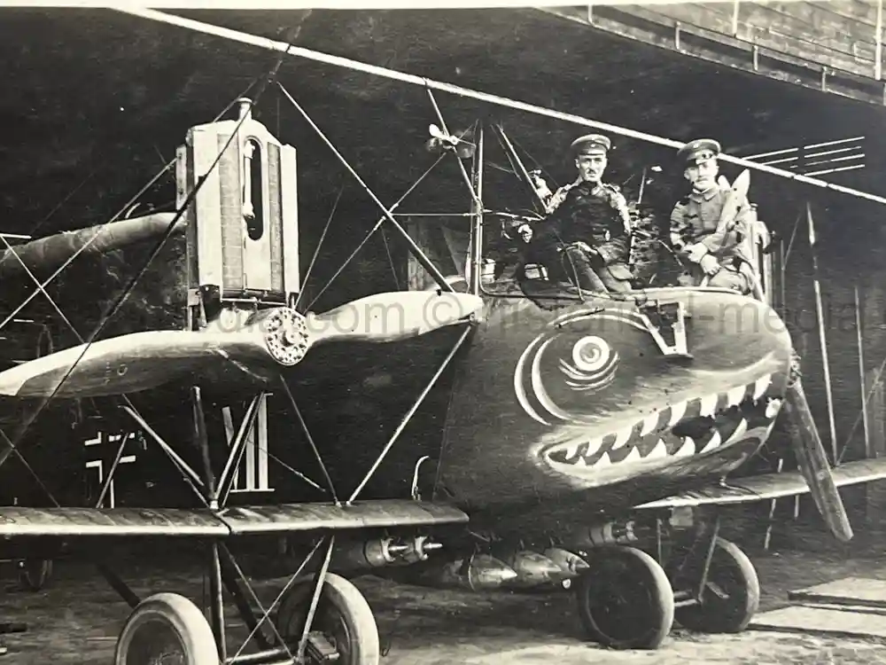 US WWI AVIATION PHOTOGRAPHER PHOTO ALBUM + AIRCRAFT FABRIC