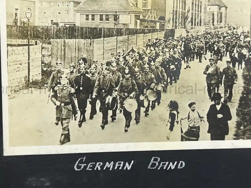 US WWI AVIATION PHOTOGRAPHER PHOTO ALBUM + AIRCRAFT FABRIC