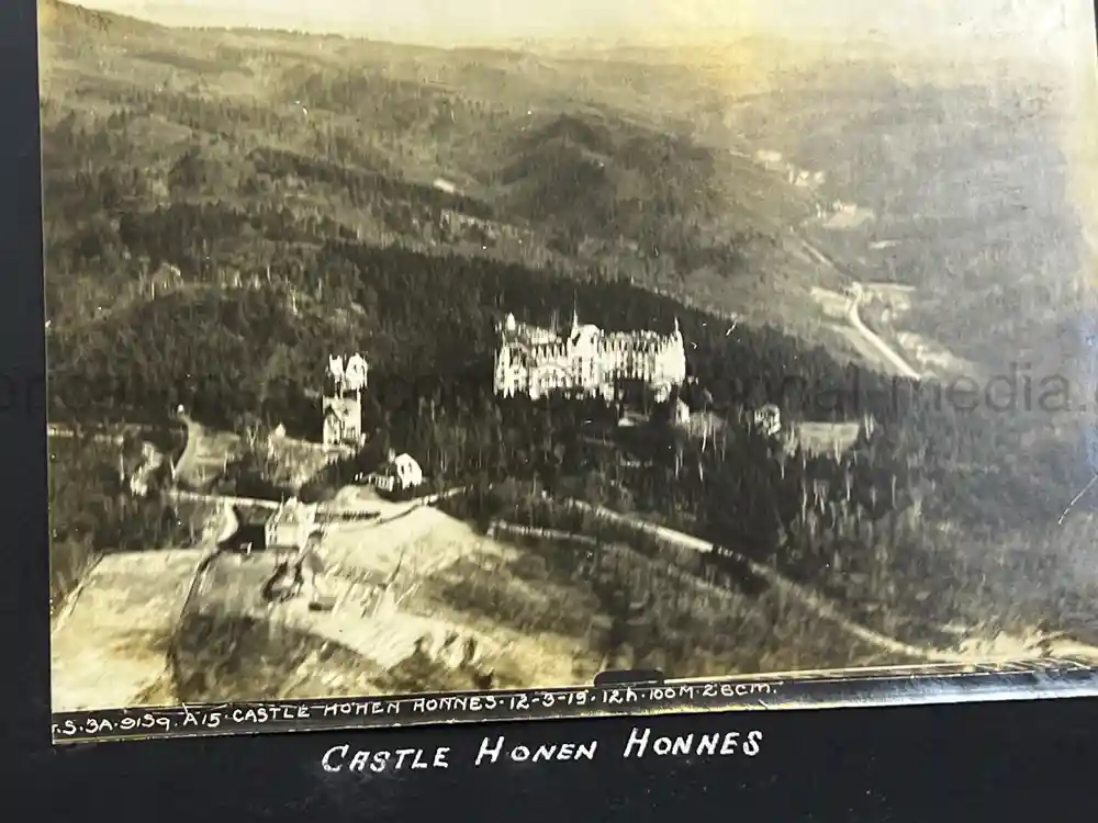 US WWI AVIATION PHOTOGRAPHER PHOTO ALBUM + AIRCRAFT FABRIC