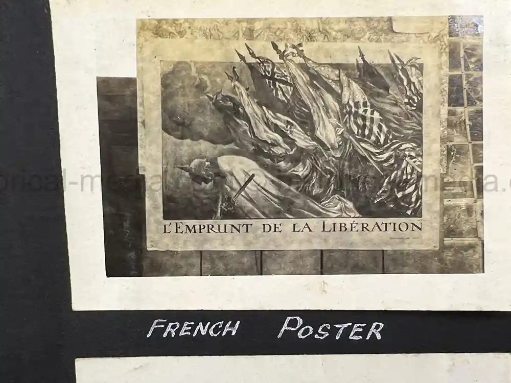 US WWI AVIATION PHOTOGRAPHER PHOTO ALBUM + AIRCRAFT FABRIC