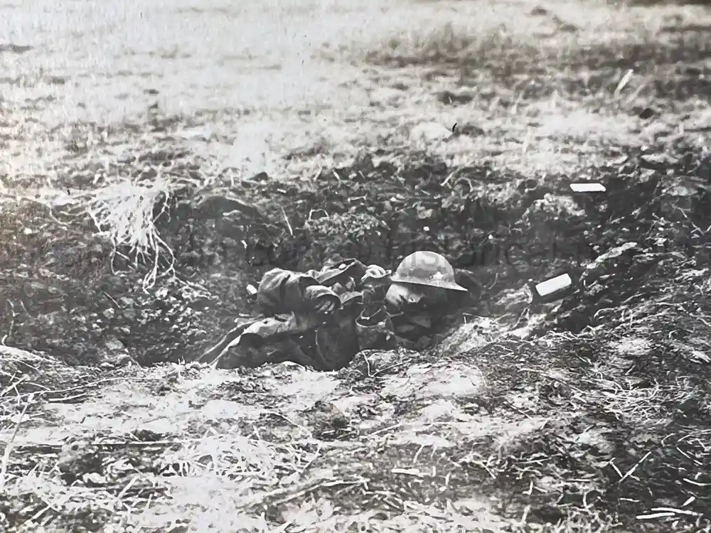 US WWI AVIATION PHOTOGRAPHER PHOTO ALBUM + AIRCRAFT FABRIC