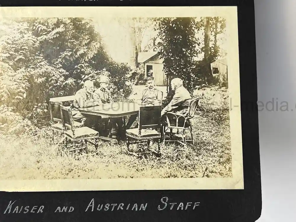 US WWI AVIATION PHOTOGRAPHER PHOTO ALBUM + AIRCRAFT FABRIC