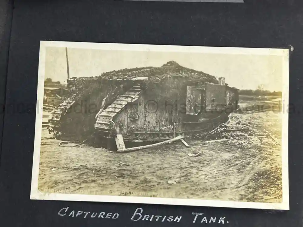 US WWI AVIATION PHOTOGRAPHER PHOTO ALBUM + AIRCRAFT FABRIC