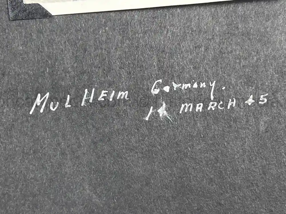 US WWII PHOTO ALBUM - BATTLE OF THE BULGE, GERMANY, NURNBERG US WWII PHOTO ALBUM - BATTLE OF THE BULGE, GERMANY, NURNBERG