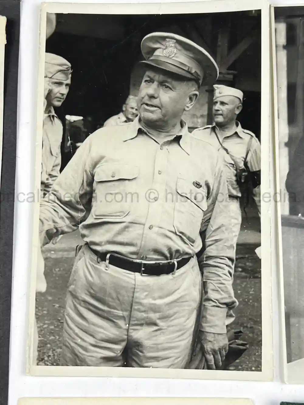 US WWII WAR CORRESPONDENT INSIGNIA GROUPING - MILES W. VAUGHN