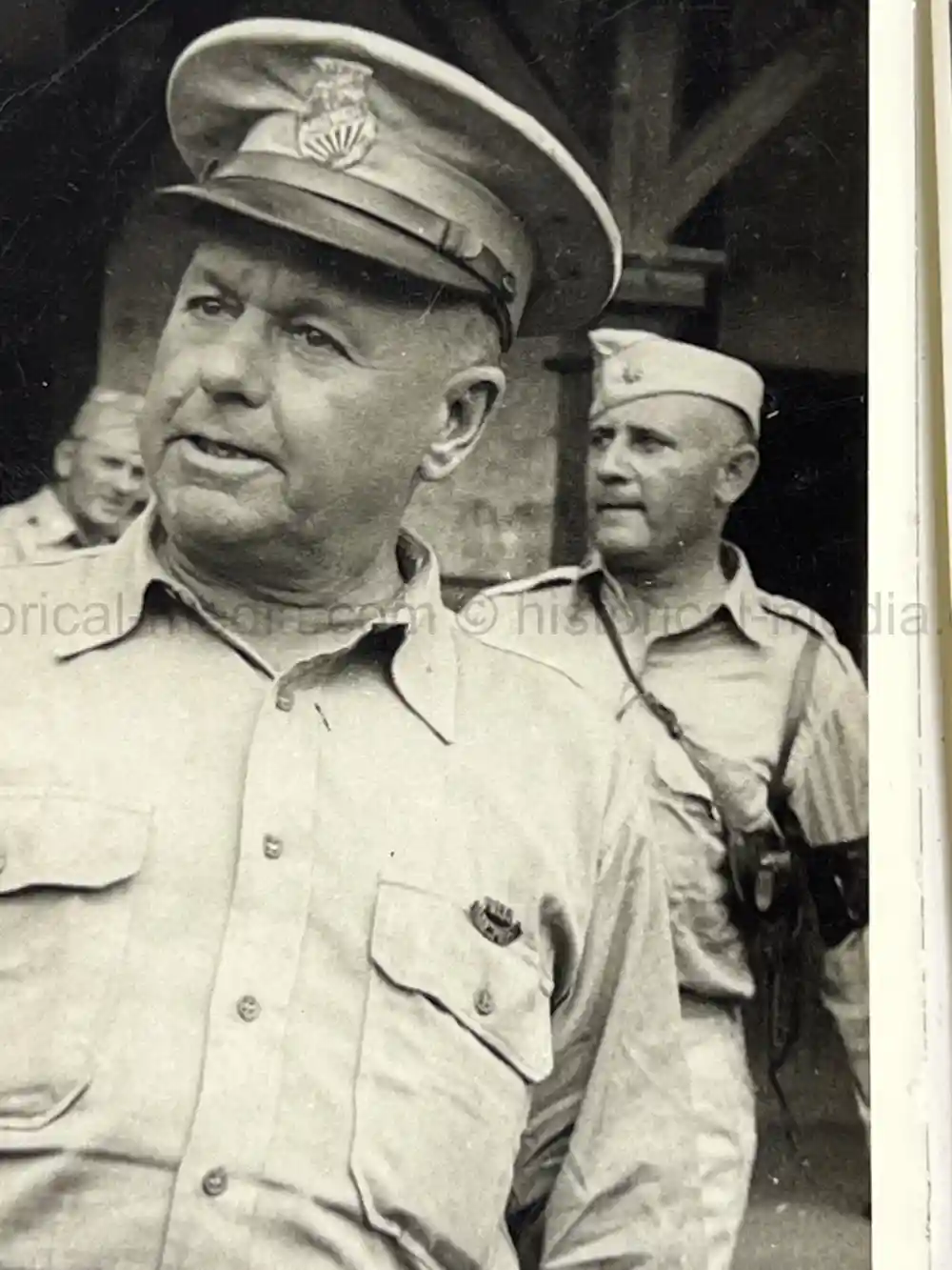 US WWII WAR CORRESPONDENT INSIGNIA GROUPING - MILES W. VAUGHN