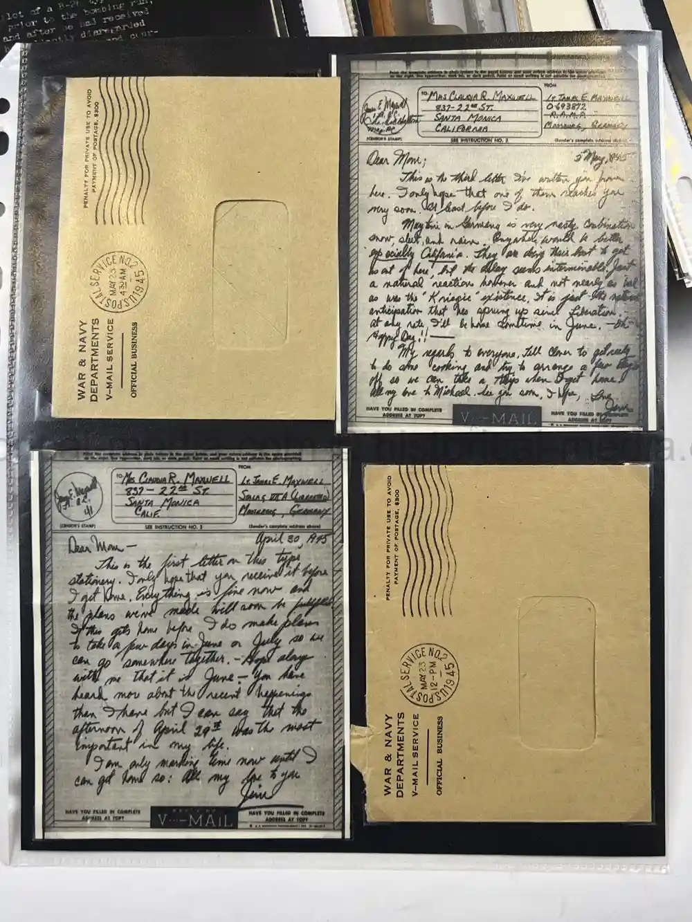 WWII USAAF B-26 PILOT MEDAL, PHOTO & DOCUMENT GROUPING - 386th BOMB GROUP - POW