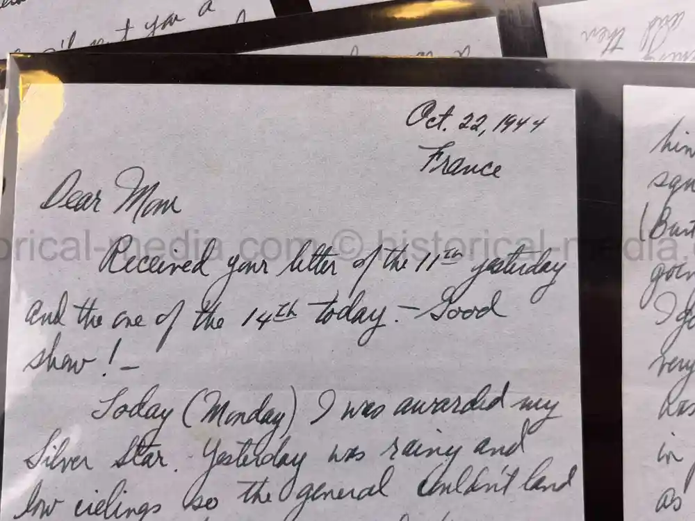 WWII USAAF B-26 PILOT MEDAL, PHOTO & DOCUMENT GROUPING - 386th BOMB GROUP - POW