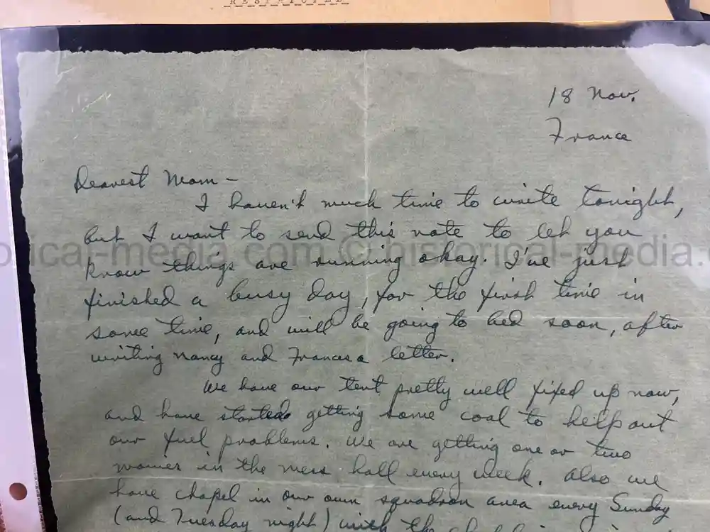 WWII USAAF B-26 PILOT MEDAL, PHOTO & DOCUMENT GROUPING - 386th BOMB GROUP - POW