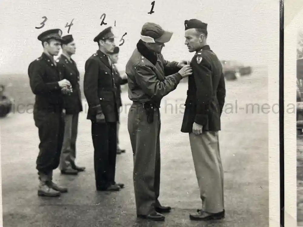 WWII USAAF B-26 PILOT MEDAL, PHOTO & DOCUMENT GROUPING - 386th BOMB GROUP - POW