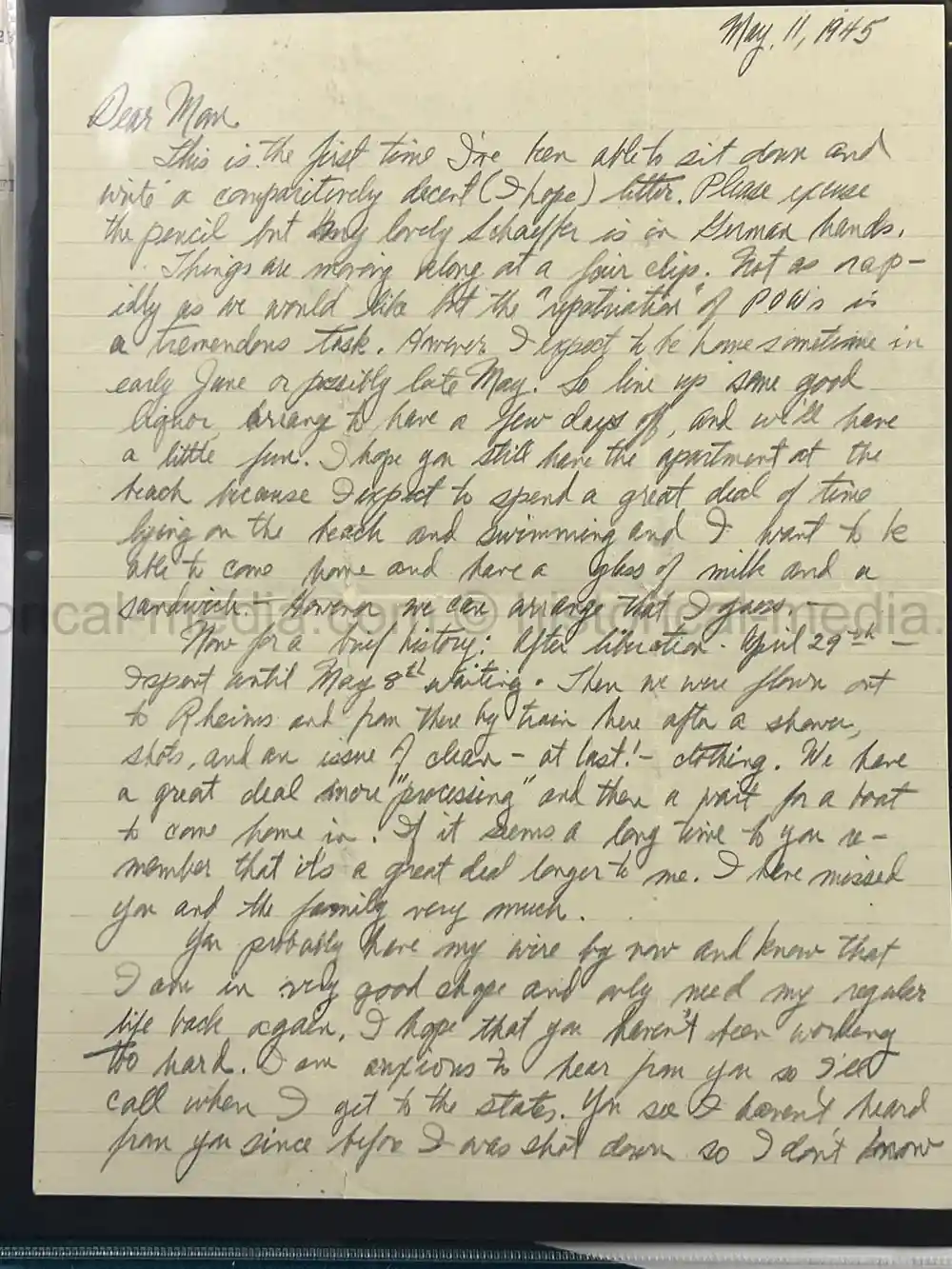 WWII USAAF B-26 PILOT MEDAL, PHOTO & DOCUMENT GROUPING - 386th BOMB GROUP - POW