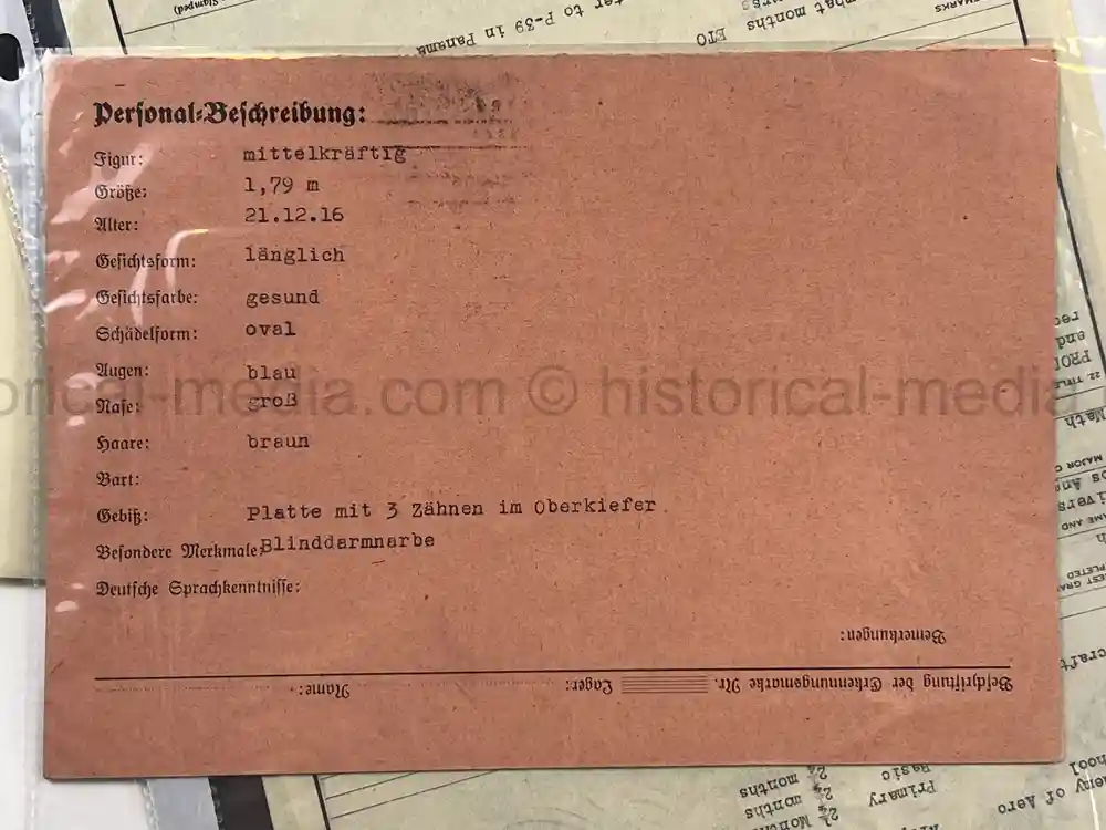 WWII USAAF B-26 PILOT MEDAL, PHOTO & DOCUMENT GROUPING - 386th BOMB GROUP - POW