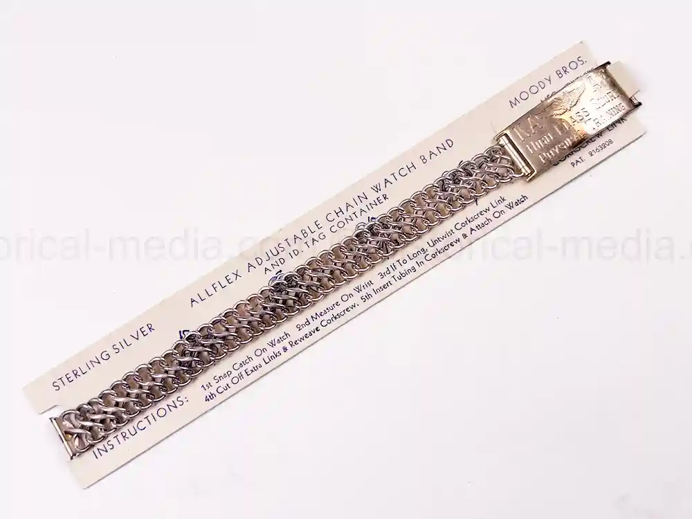 RARE WWII MOODY BROS AWARD BRACELET - KINGMAN ARMY AIR FIELD - #1