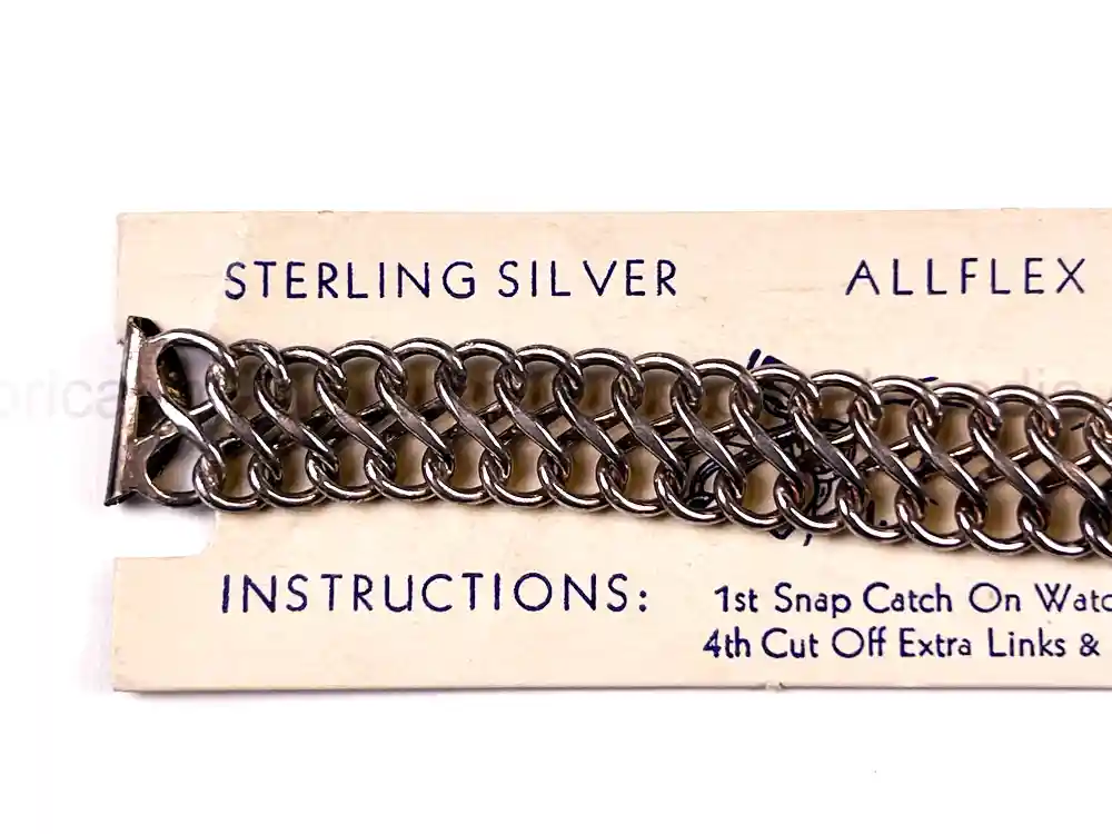 RARE WWII USAAF MOODY BROS AWARD BRACELET - KINGMAN ARMY AIR FIELD - #4