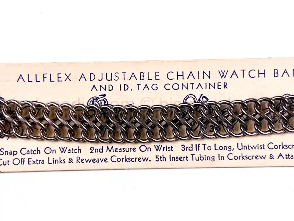 RARE WWII USAAF MOODY BROS AWARD BRACELET - KINGMAN ARMY AIR FIELD - #4