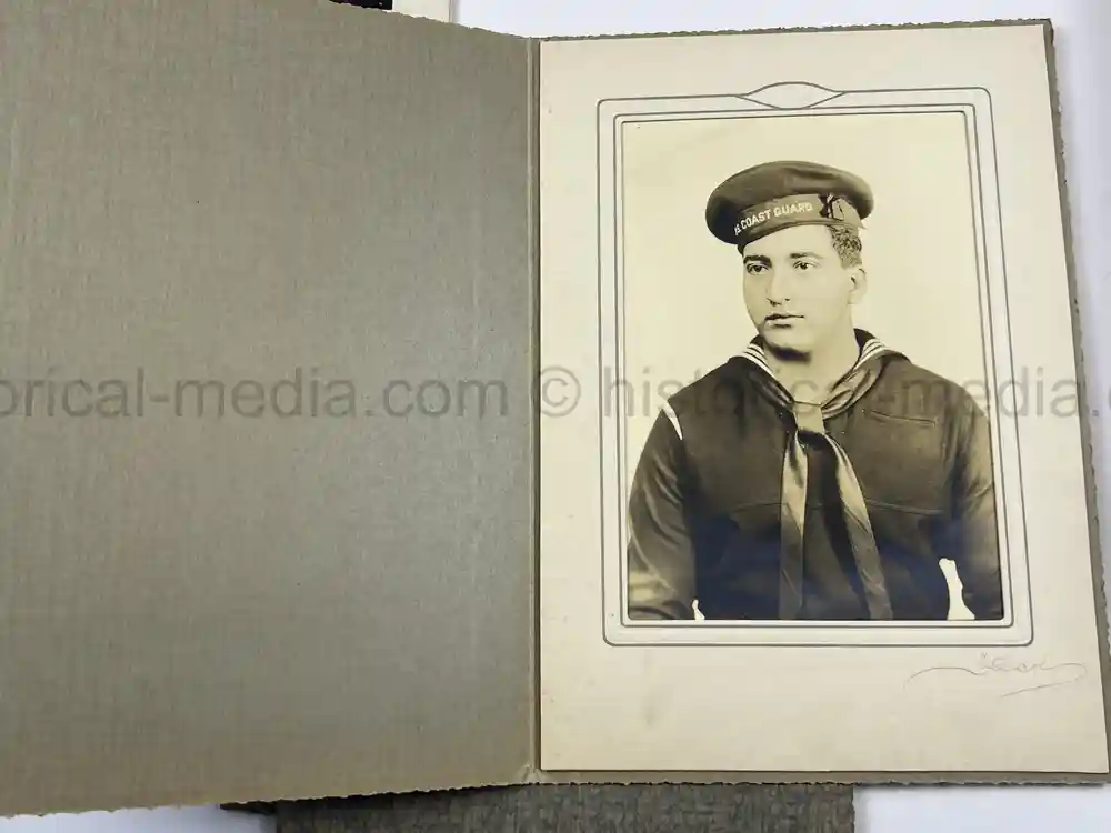 US WWII COAST GUARD WAR DOGS PHOTO, MANUAL AND DOCUMENT ARCHIVE - RARE!