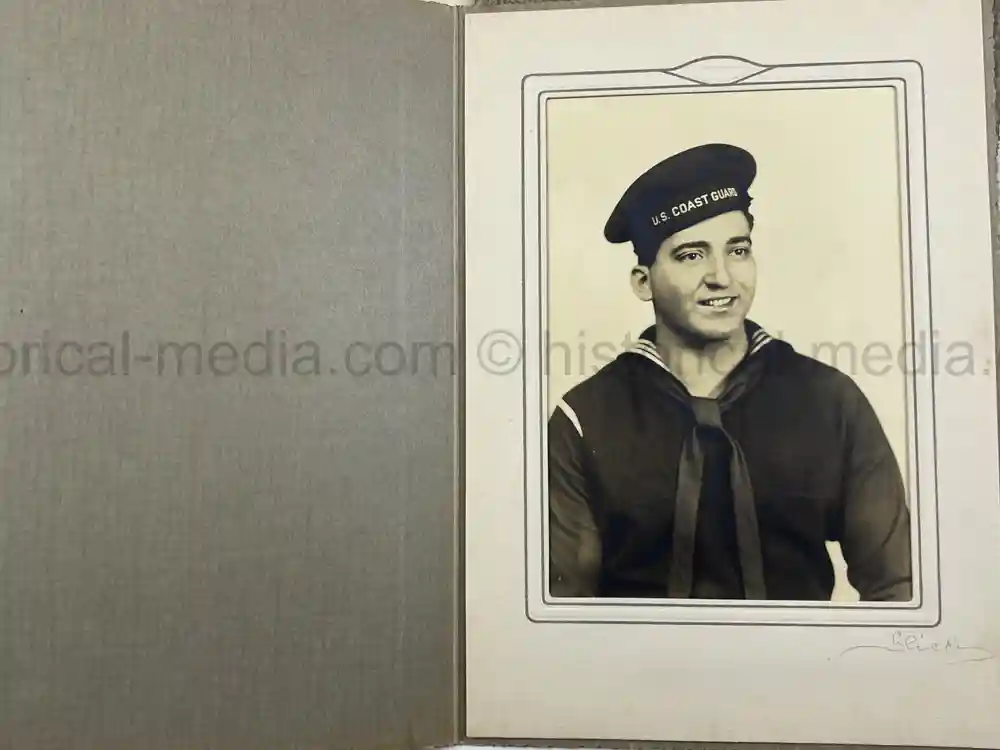 US WWII COAST GUARD WAR DOGS PHOTO, MANUAL AND DOCUMENT ARCHIVE - RARE!