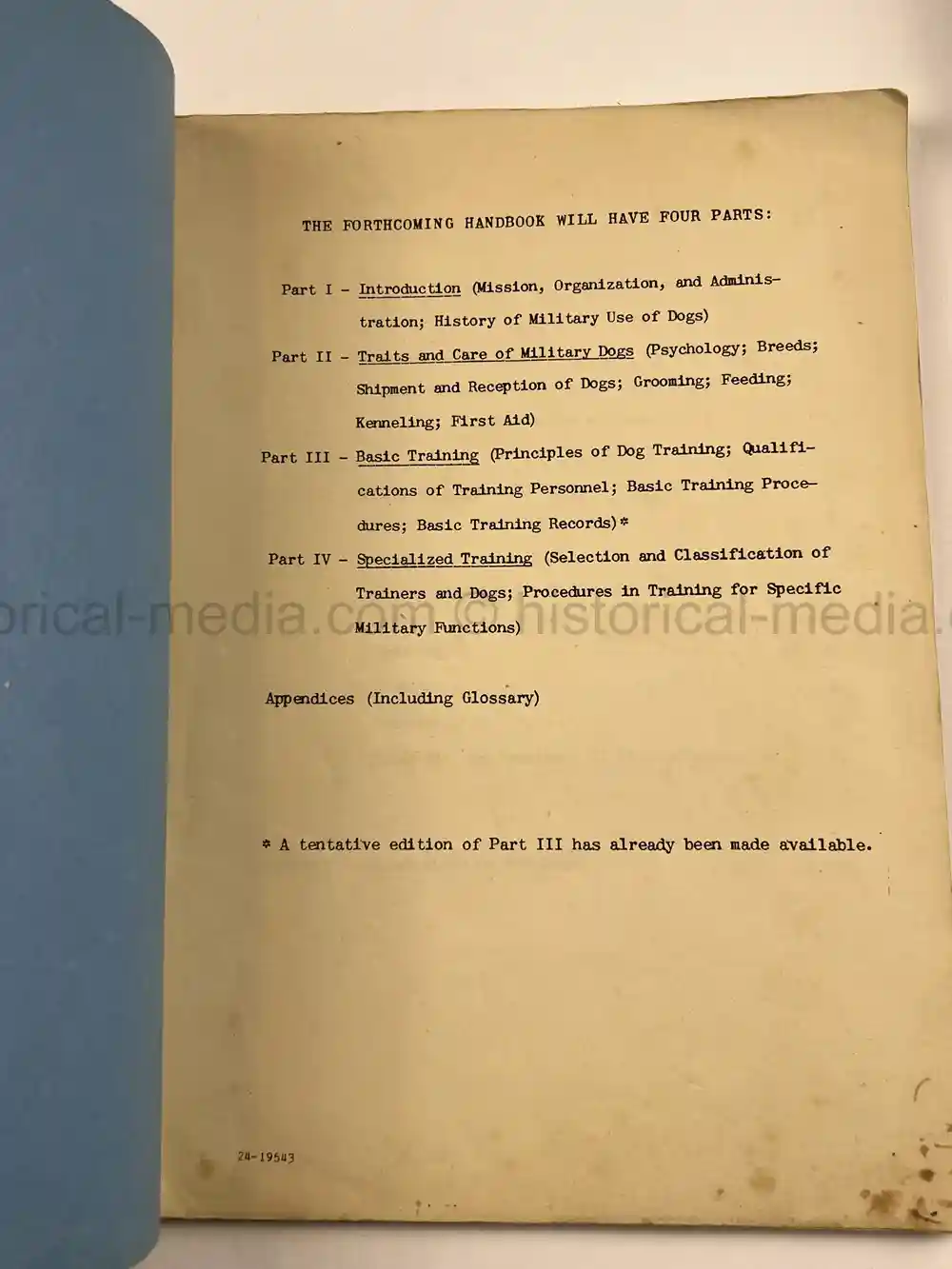 US WWII COAST GUARD WAR DOGS PHOTO, MANUAL AND DOCUMENT ARCHIVE - RARE!