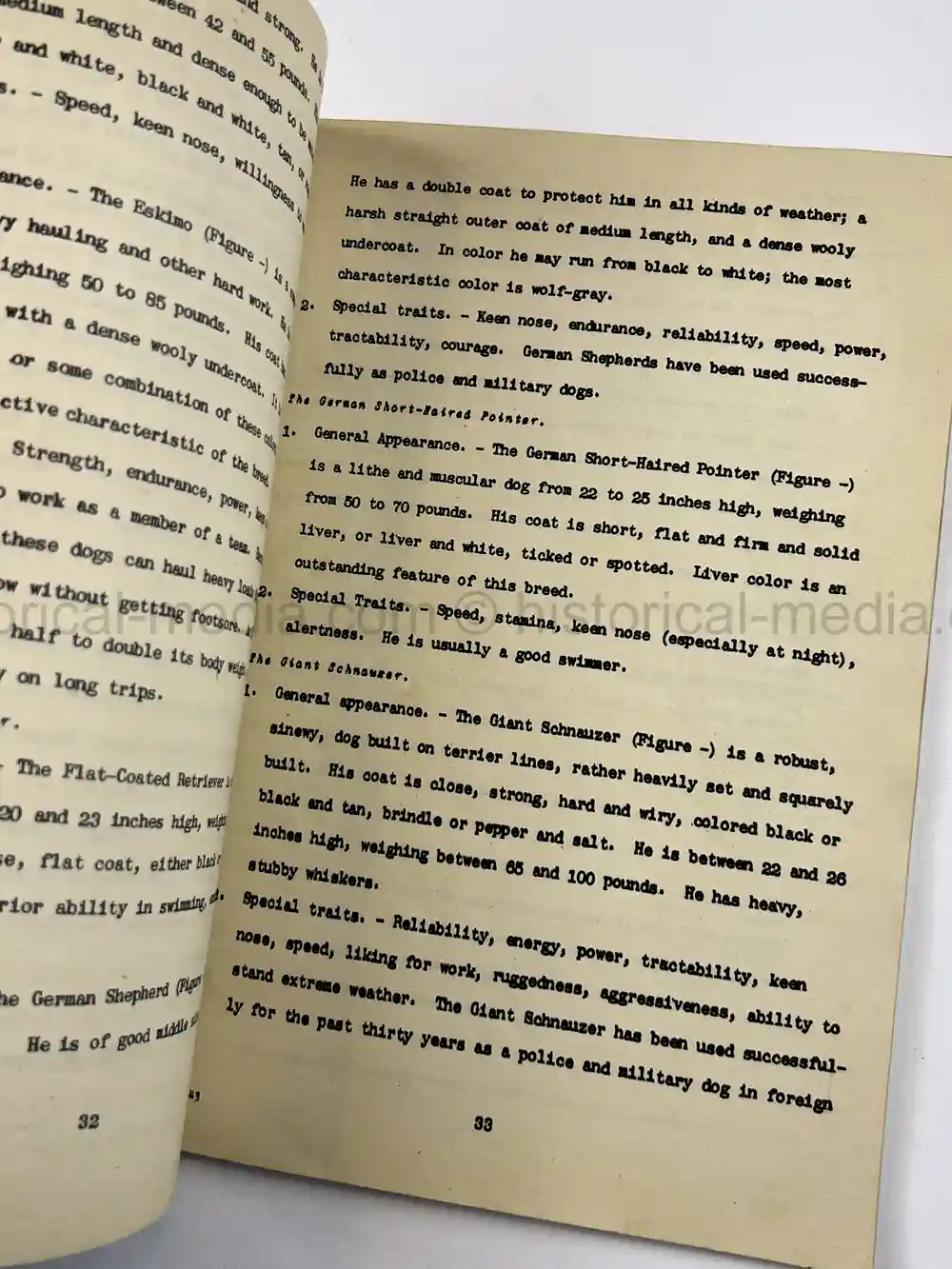 US WWII COAST GUARD WAR DOGS PHOTO, MANUAL AND DOCUMENT ARCHIVE - RARE!